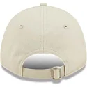 new-era-curved-brim-youth-9forty-league-essential-los-angeles-dodgers-mlb-beige-adjustable-cap