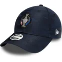 new-era-curved-brim-women-9forty-tonal-finca-cortesin-2023-solheim-cup-navy-blue-adjustable-cap