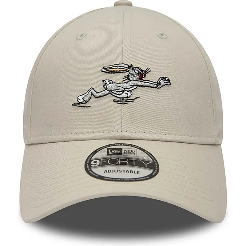 mutzen-gebogen-beige-verstellbares-band-9forty-der-bugs-bunny-looney-tunes-von-new-era mutzen-gebogen-beige-verstellbares-band-9forty-der-bugs-bunny-looney-tunes-von-new-era