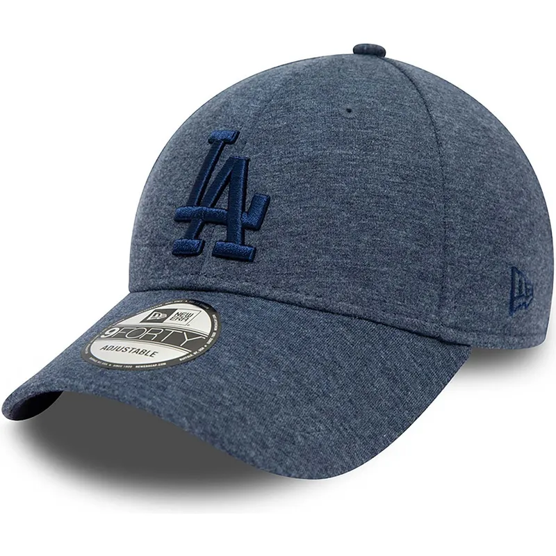 mutzen-gebogen-marineblau-verstellbares-band-9forty-tonal-jersey-der-los-angeles-dodgers-mlb-von-new-era
