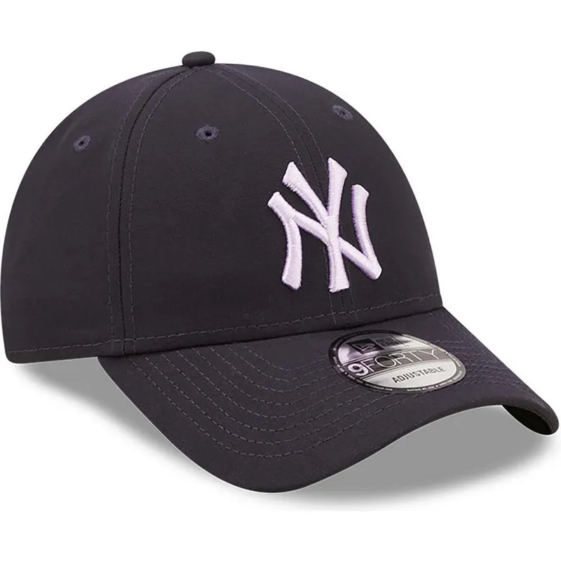 mutzen-gebogen-marineblau-verstellbares-band-9forty-repreve-der-new-york-yankees-mlb-von-new-era
