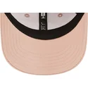 mutzen-gebogen-rosa-verstellbares-band-fur-kinder-pequeno-9forty-league-essential-der-new-york-yankees-mlb-von-new-era