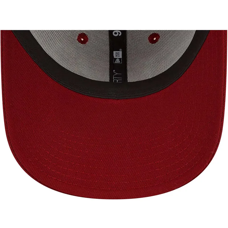 rote-verstellbare-curved-cap-9forty-the-league-washington-commanders-nfl-von-new-era