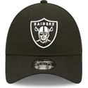 mutzen-gebogen-schwarz-snapback-9forty-repreve-der-las-vegas-raiders-nfl-von-new-era