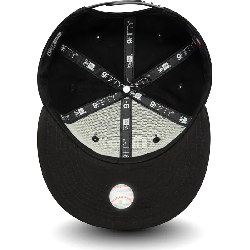 mutzen-flach-schwarz-snapback-fur-kinder-9fifty-essential-der-new-york-yankees-mlb-von-new-era mutzen-flach-schwarz-snapback-fur-kinder-9fifty-essential-der-new-york-yankees-mlb-von-new-era