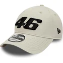 mutzen-gebogen-beige-verstellbares-band-valentino-rossi-vr46-9forty-essential-der-valentino-rossi-vr46-motogp-von-new-era