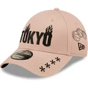 mutzen-gebogen-rosa-verstellbares-band-9forty-von-new-era