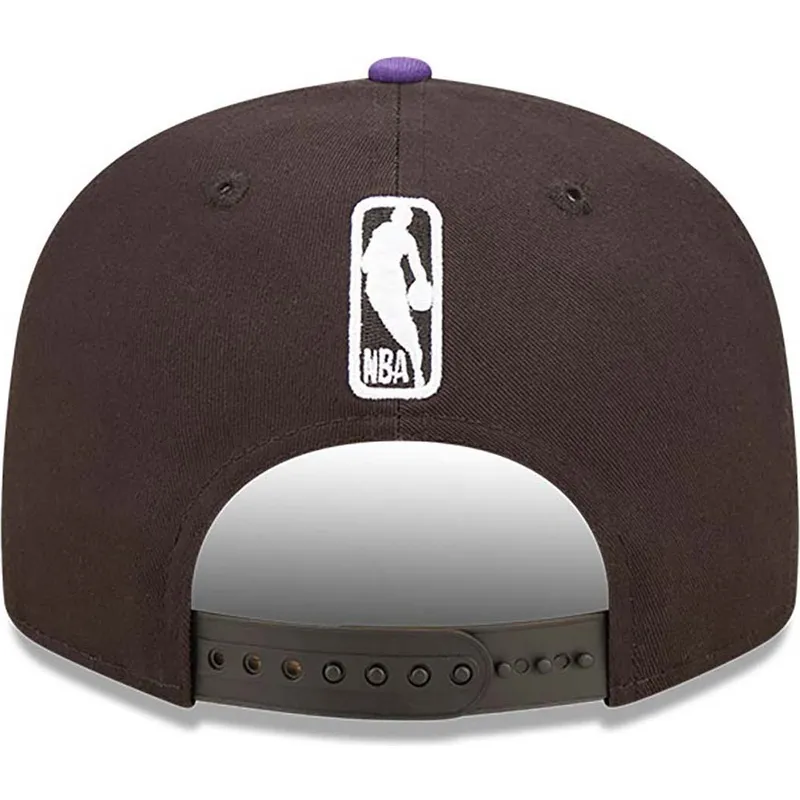 mutzen-flach-schwarz-snapback-9fifty-team-patch-der-los-angeles-lakers-nba-von-new-era