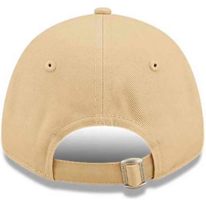 mutzen-gebogen-beige-verstellbares-band-fur-kinder-marron-9forty-league-essential-der-new-york-yankees-mlb-von-new-era