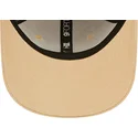mutzen-gebogen-beige-verstellbares-band-fur-kinder-marron-9forty-league-essential-der-new-york-yankees-mlb-von-new-era