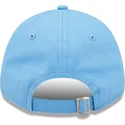 mutzen-gebogen-blau-verstellbares-band-9forty-league-essential-der-los-angeles-dodgers-mlb-von-new-era