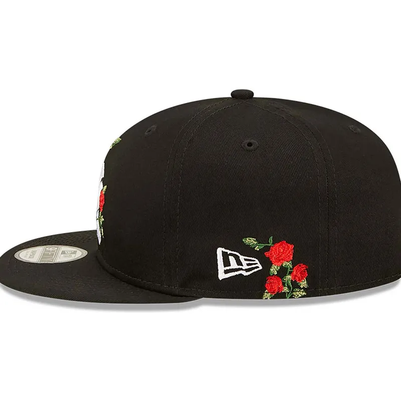 mutzen-flach-schwarz-snapback-9fifty-flower-der-new-york-yankees-mlb-von-new-era