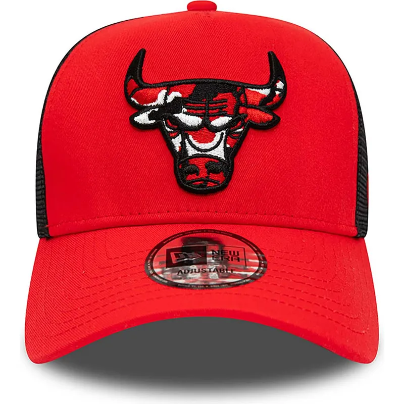 mutzen-gebogen-rot-snapback-a-frame-camo-infill-der-chicago-bulls-nba-von-new-era