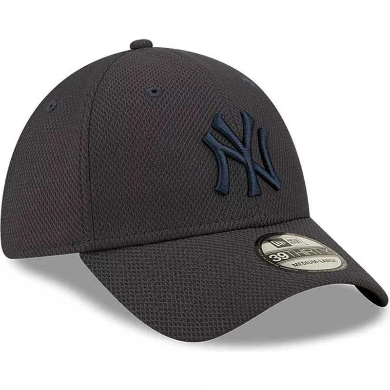 new-era-curved-brim-navy-blue-logo-39thirty-diamond-era-new-york-yankees-mlb-navy-blue-fitted-cap