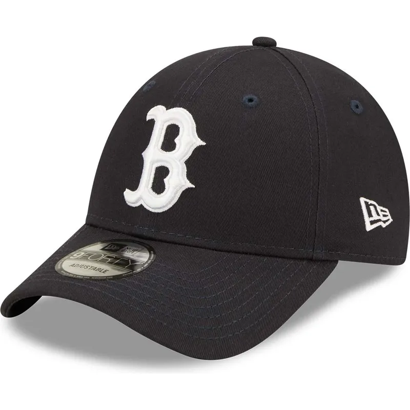 mutzen-gebogen-marineblau-verstellbares-band-9forty-league-essential-der-boston-red-sox-mlb-von-new-era mutzen-gebogen-marineblau-verstellbares-band-9forty-league-essential-der-boston-red-sox-mlb-von-new-era