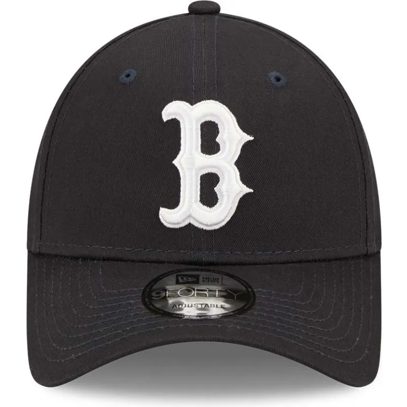 mutzen-gebogen-marineblau-verstellbares-band-9forty-league-essential-der-boston-red-sox-mlb-von-new-era mutzen-gebogen-marineblau-verstellbares-band-9forty-league-essential-der-boston-red-sox-mlb-von-new-era