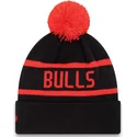 mutzen-pompon-schwarz-cuff-jake-der-chicago-bulls-nba-von-new-era