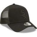 mutzen-gebogen-schwarz-snapback-a-frame-tonal-mesh-der-chicago-white-sox-mlb-von-new-era