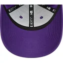 mutzen-gebogen-violett-verstellbares-band-9forty-print-infill-der-los-angeles-lakers-nba-von-new-era