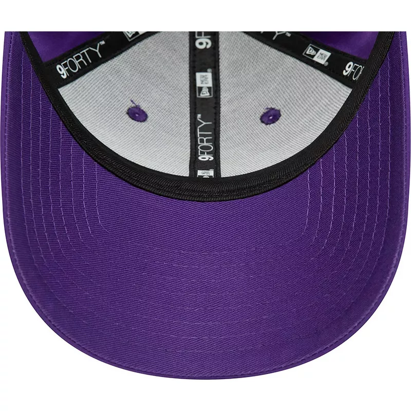 casquette-courbee-violette-ajustable-9forty-print-infill-los-angeles-lakers-nba-new-era
