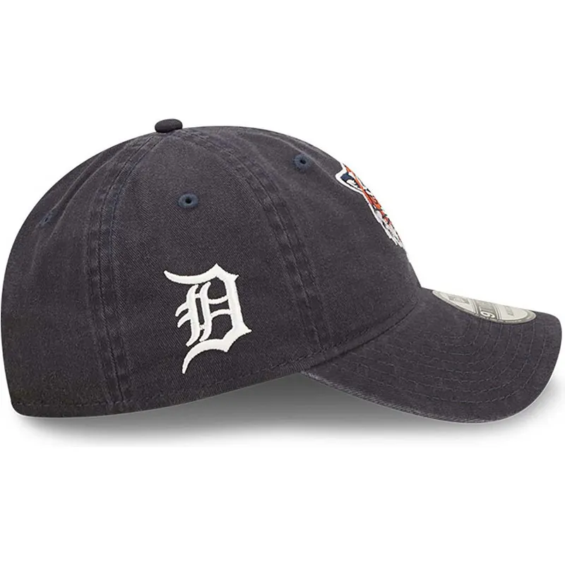 mutzen-gebogen-marineblau-verstellbares-band-9twenty-team-patch-der-detroit-tigers-mlb-von-new-era