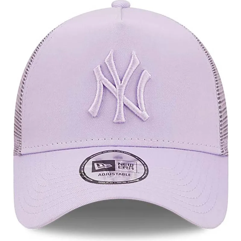 mutzen-gebogen-violett-snapback-a-frame-tonal-mesh-der-new-york-yankees-mlb-von-new-era
