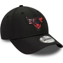 mutzen-gebogen-schwarz-verstellbares-band-9forty-print-infill-der-chicago-bulls-nba-von-new-era