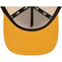 mutzen-gebogen-orange-snapback-a-frame-tonal-mesh-der-new-york-yankees-mlb-von-new-era