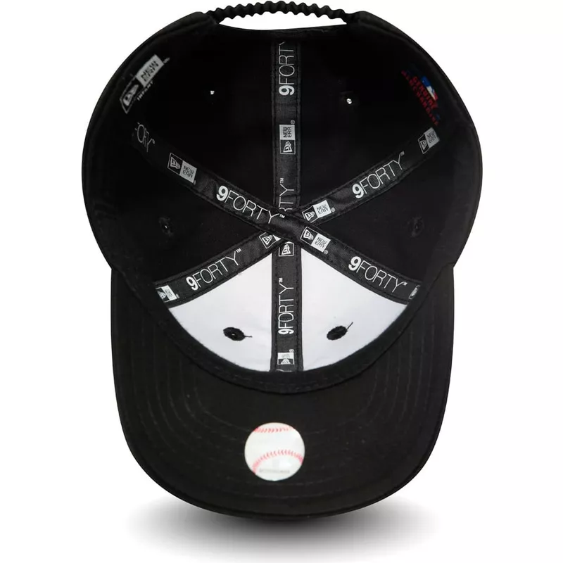 casquette-courbee-noire-ajustable-pour-bambin-9forty-league-essential-new-york-yankees-mlb-new-era
