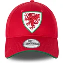 mutzen-gebogen-rot-verstellbares-band-9forty-de-wales-copa-mundial-der-wales-copa-mundial-de-futbol-von-new-era