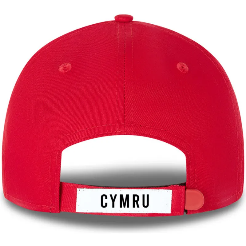 mutzen-gebogen-rot-verstellbares-band-9forty-de-wales-copa-mundial-der-wales-copa-mundial-de-futbol-von-new-era