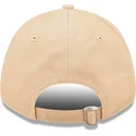mutzen-gebogen-beige-verstellbares-band-marron-9forty-league-essential-der-new-york-yankees-mlb-von-new-era