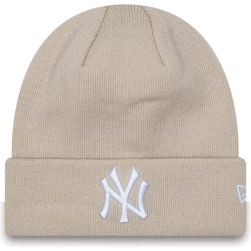 mutzen-beige-cuff-league-essential-der-new-york-yankees-mlb-von-new-era mutzen-beige-cuff-league-essential-der-new-york-yankees-mlb-von-new-era