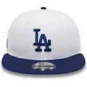 mutzen-flach-weiss-snapback-9fifty-crown-patches-der-los-angeles-dodgers-mlb-von-new-era