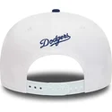 mutzen-flach-weiss-snapback-9fifty-crown-patches-der-los-angeles-dodgers-mlb-von-new-era