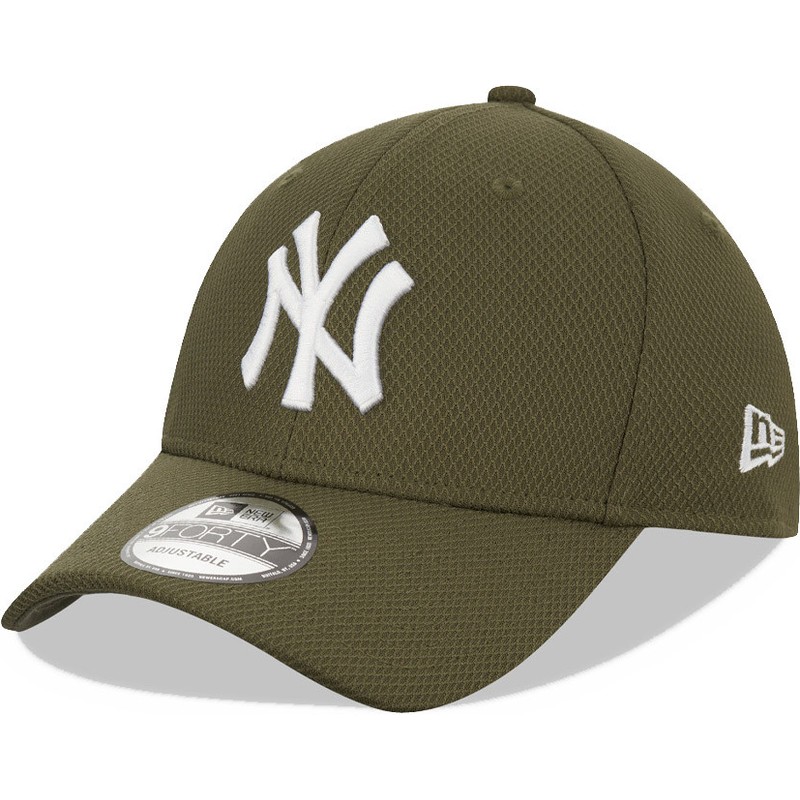 new-era-curved-brim-9forty-diamond-era-new-york-yankees-mlb-green-adjustable-cap