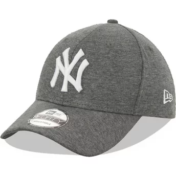 Casquette courbée grise ajustable 9FORTY Pull New York Yankees MLB New Era