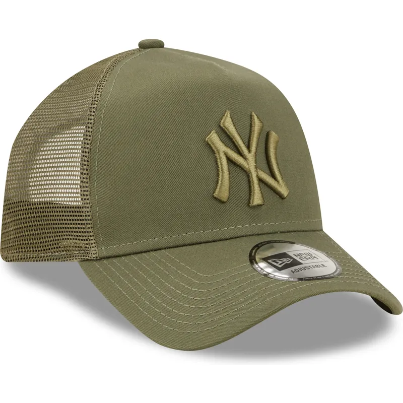 mutzen-gebogen-grun-snapback-a-frame-tonal-mesh-der-new-york-yankees-mlb-von-new-era