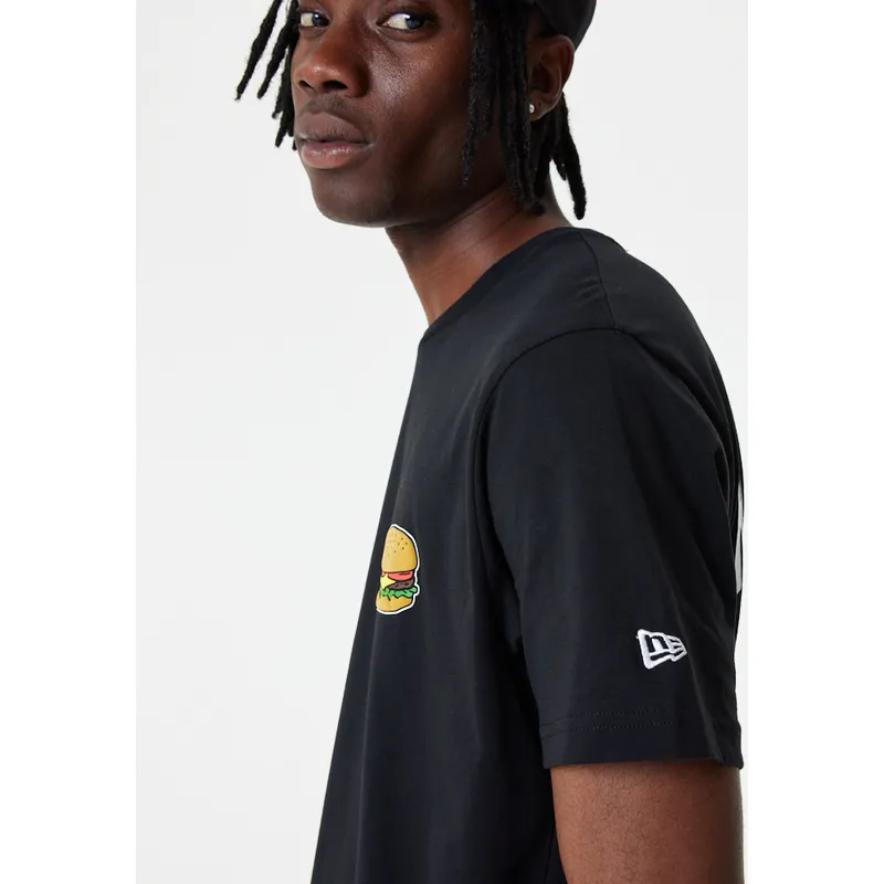 t-shirt-kurzarm-schwarz-der-camiseta-manga-corta-negra-good-burger-good-life-food-graphic-von-new-era