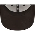 new-era-curved-brim-youth-pink-logo-9forty-league-essential-new-york-yankees-mlb-black-adjustable-cap