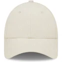 new-era-curved-brim-women-9forty-monogram-new-york-yankees-mlb-beige-adjustable-cap