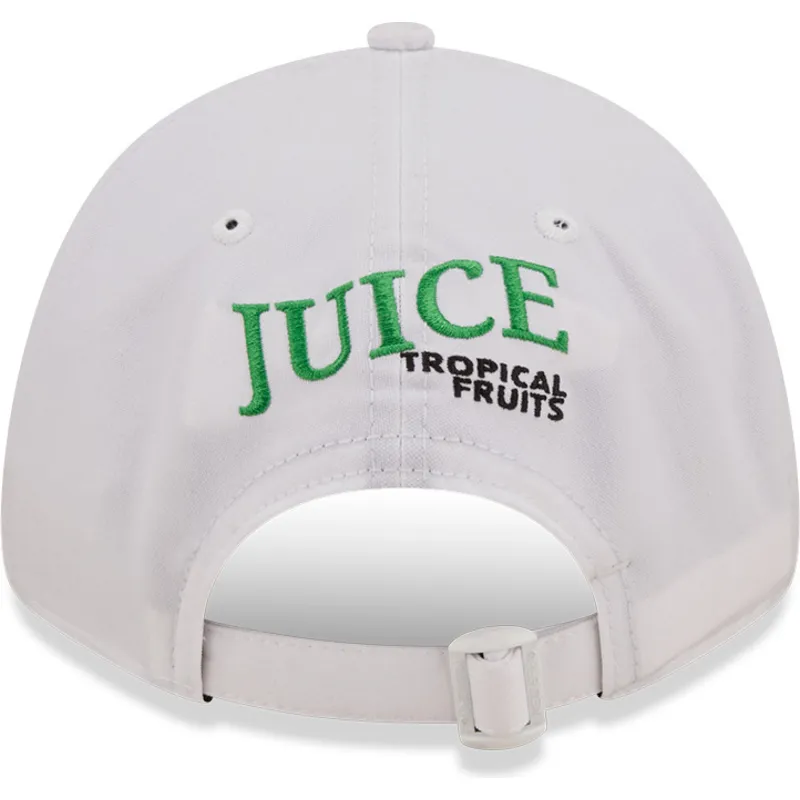 weisse-verstellbare-curved-cap-juice-tropical-fruits-9forty-food-icon-von-new-era