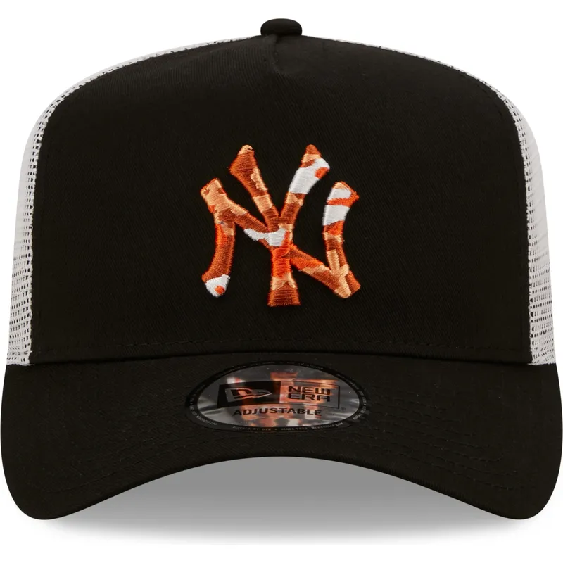 mutzen-gebogen-schwarz-snapback-a-frame-seasonal-infill-der-new-york-yankees-mlb-von-new-era