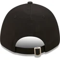 schwarze-verstellbare-curved-cap-mit-orangefarbenem-logo-9forty-gradient-infill-der-new-york-yankees-mlb-von-new-era