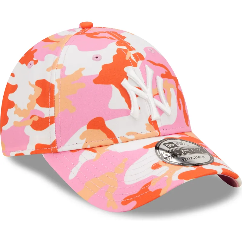 mutzen-gebogen-rosa-verstellbares-band-9forty-all-over-print-seasonal-der-new-york-yankees-mlb-von-new-era mutzen-gebogen-rosa-verstellbares-band-9forty-all-over-print-seasonal-der-new-york-yankees-mlb-von-new-era