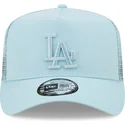 mutzen-gebogen-blau-snapback-a-frame-tonal-mesh-der-los-angeles-dodgers-mlb-von-new-era