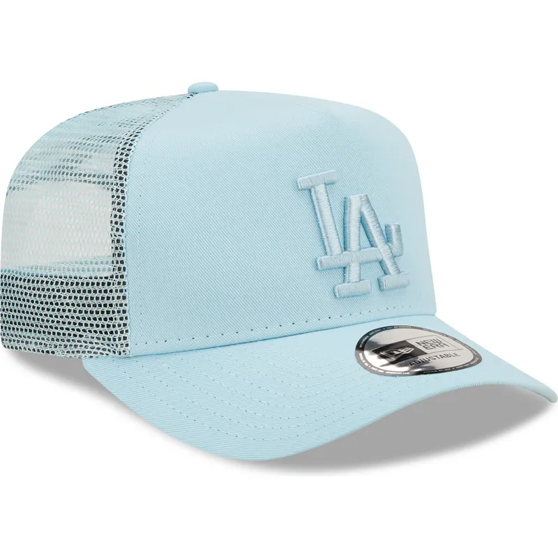 mutzen-gebogen-blau-snapback-a-frame-tonal-mesh-der-los-angeles-dodgers-mlb-von-new-era