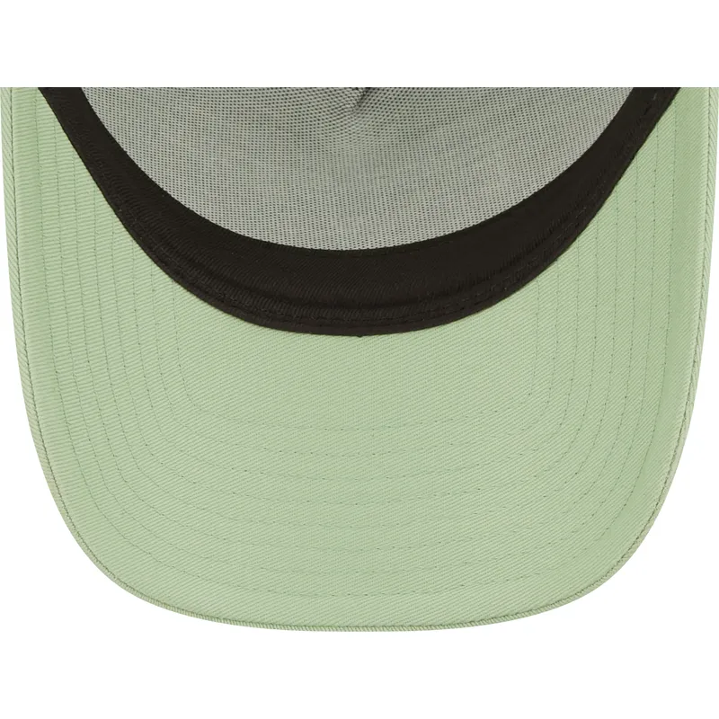 mutzen-gebogen-grun-snapback-claro-a-frame-tonal-mesh-der-new-york-yankees-mlb-von-new-era