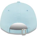 new-era-curved-brim-9forty-league-essential-new-york-yankees-mlb-light-blue-adjustable-cap
