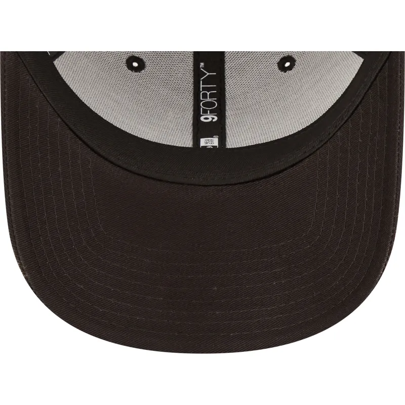 mutzen-gebogen-schwarz-verstellbares-band-rosa-9forty-league-essential-der-new-york-yankees-mlb-von-new-era
